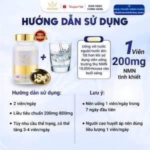 Viên Uống NMN 18000+ Kousa Hàn Quốc (Hộp 90 Viên) - Hỗ Trợ Trẻ Hóa Da & Sức Khỏe