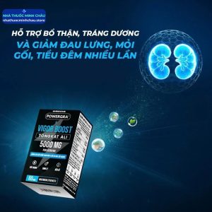 Bộ đôi viên uống Powergra: Vigor Boost & Neuro Balance - Hỗ Trợ Sinh Lực & Trí Não