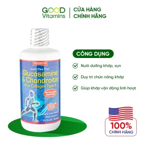 Glucosamine Dạng Lỏng Joint Flex Plus Pharmekal (Mỹ) - Hỗ Trợ Xương Khớp Linh Hoạt (Chai 946ml)