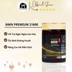 Viên Uống NMN Premium 21600 Nhật Bản (Hộp 60 Viên) - Hỗ Trợ Chống Lão Hóa & Bồi Bổ Sức Khỏe