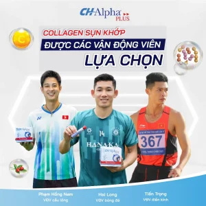 Nước Uống CH-Alpha PLUS (Đức) - Hỗ Trợ Sụn Khớp Linh Hoạt (Hộp 30 Ống)