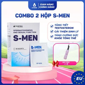 S-MEN (Hộp 30 Gói) - Hỗ Trợ Tăng Cường Năng Lượng & Sức Khỏe Nam Giới