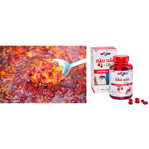 Làm dầu gấc từ phần thịt vàng của quả gấc